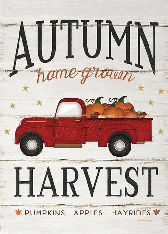 Autumn Harvest Black Ornate Wood Framed Art Print with Double Matting by Pugh, Jennifer