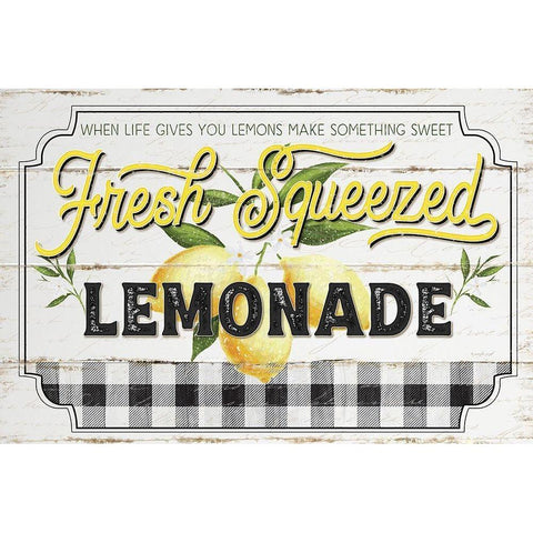 Fresh Squeezed Gold Ornate Wood Framed Art Print with Double Matting by Pugh, Jennifer
