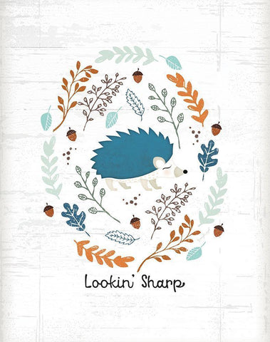 Lookin Sharp Black Ornate Wood Framed Art Print with Double Matting by Pugh, Jennifer