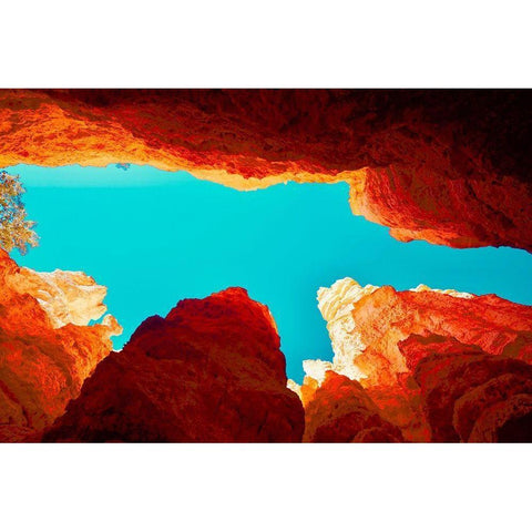 Skyward White Modern Wood Framed Art Print by Singleton, Ashley