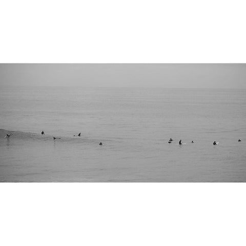 Vanilla Black Modern Wood Framed Art Print by Singleton, Ashley