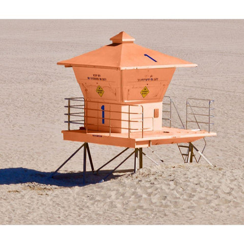 Orange Life Black Modern Wood Framed Art Print with Double Matting by Singleton, Ashley