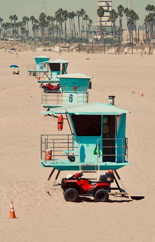 Towers Black Ornate Wood Framed Art Print with Double Matting by Singleton, Ashley