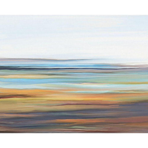 SubStrata I White Modern Wood Framed Art Print by Murdock, Ramona