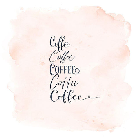 Coffee x 5 Gold Ornate Wood Framed Art Print with Double Matting by Moss, Tara