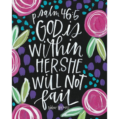 God Is Gold Ornate Wood Framed Art Print with Double Matting by Wieners, Valerie