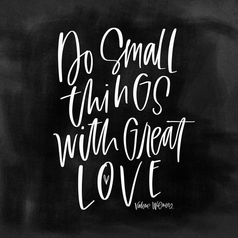 Small Things White Modern Wood Framed Art Print by Wieners, Valerie