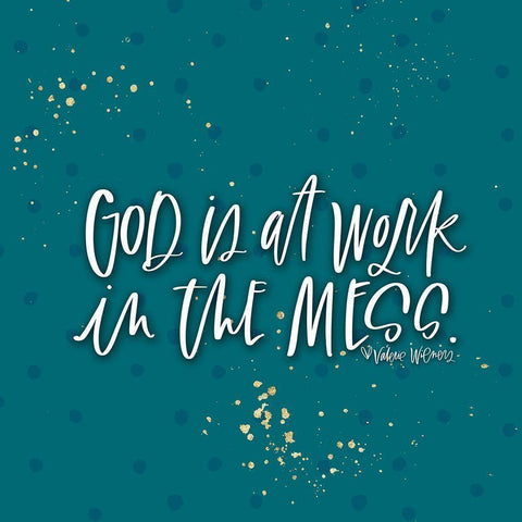 At Work White Modern Wood Framed Art Print by Wieners, Valerie