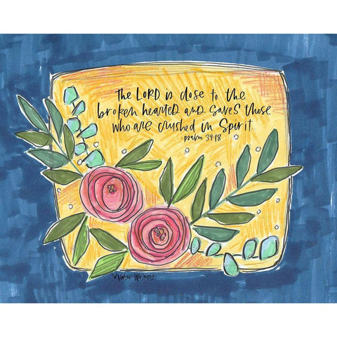 In Spirit White Modern Wood Framed Art Print by Wieners, Valerie