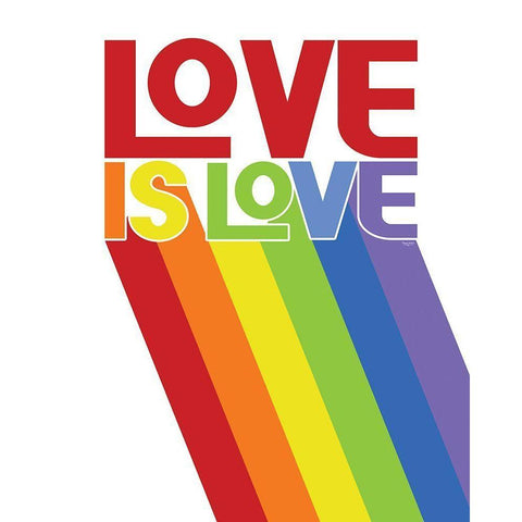 Pride Gnomes XX White Modern Wood Framed Art Print by Reed, Tara