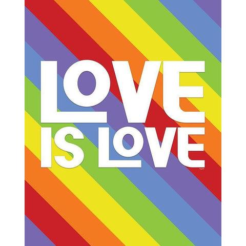 Pride Gnomes XXIII Black Modern Wood Framed Art Print by Reed, Tara