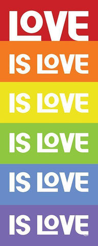 Pride Gnomes XXV Black Ornate Wood Framed Art Print with Double Matting by Reed, Tara