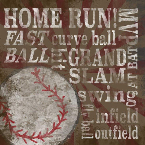 All Star Sports III  Gold Ornate Wood Framed Art Print with Double Matting by Reed, Tara