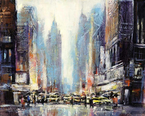 Architecture of Light White Modern Wood Framed Art Print with Double Matting by Heighton, Brent