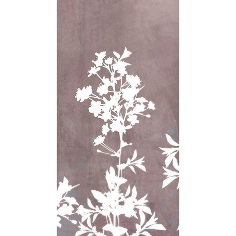 Blossom Branch Panel 2 White Modern Wood Framed Art Print by Roko, Ken