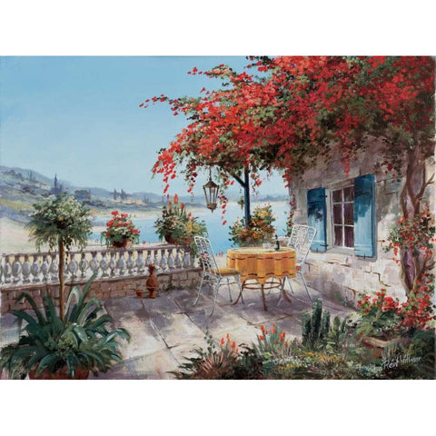 Everyones dream Gold Ornate Wood Framed Art Print with Double Matting by Withaar, Reint