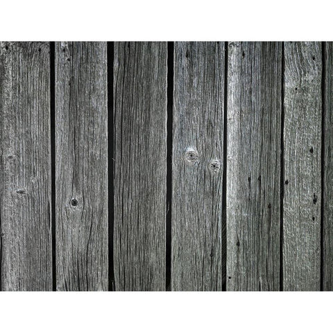 Wooden Slats Black Modern Wood Framed Art Print by Frank, Assaf