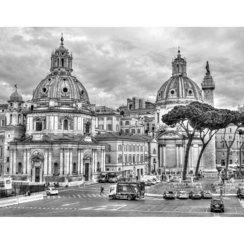 Santa Maria di Loreto church, Rome, Italy Gold Ornate Wood Framed Art Print with Double Matting by Frank, Assaf