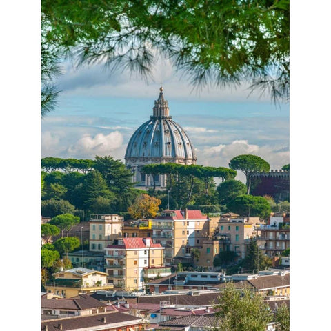 Vatican city, Rome, Italy Black Modern Wood Framed Art Print with Double Matting by Frank, Assaf