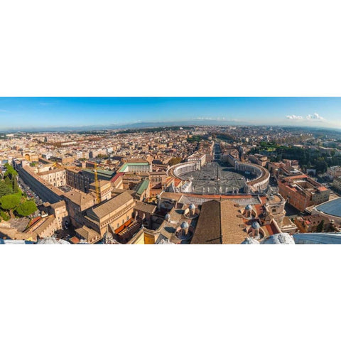 Vatican city, Rome, Italy Black Modern Wood Framed Art Print with Double Matting by Frank, Assaf