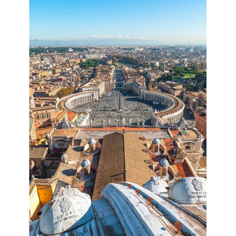 Vatican city, Rome, Italy Gold Ornate Wood Framed Art Print with Double Matting by Frank, Assaf