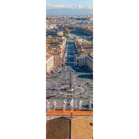 Vatican city, Rome, Italy Black Modern Wood Framed Art Print with Double Matting by Frank, Assaf