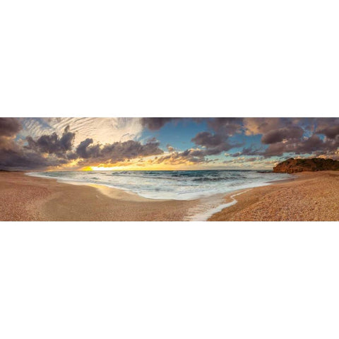 Dead sea, Israel Gold Ornate Wood Framed Art Print with Double Matting by Frank, Assaf