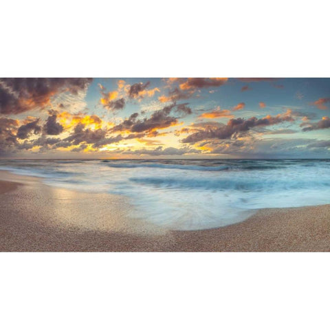 Dead sea, Israel Black Modern Wood Framed Art Print with Double Matting by Frank, Assaf