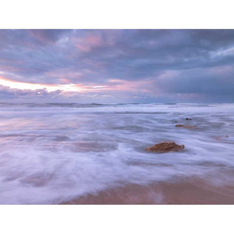 Dead sea, Israel Gold Ornate Wood Framed Art Print with Double Matting by Frank, Assaf