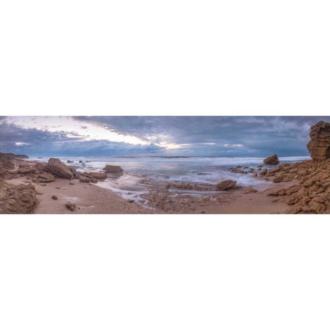 Dead sea, Israel Gold Ornate Wood Framed Art Print with Double Matting by Frank, Assaf