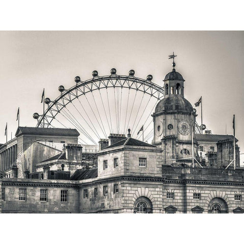 The Household Cavalry Museum-London-UK Black Modern Wood Framed Art Print with Double Matting by Frank, Assaf