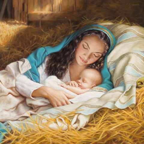 A Mothers Love White Modern Wood Framed Art Print by Missman, Mark