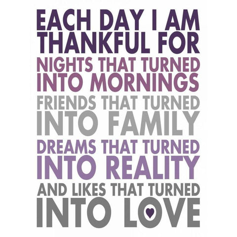 Each Day Black Modern Wood Framed Art Print by Marrott, Stephanie