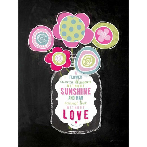 Without Love Gold Ornate Wood Framed Art Print with Double Matting by Marrott, Stephanie