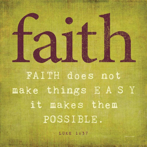Faith Black Modern Wood Framed Art Print with Double Matting by Marrott, Stephanie