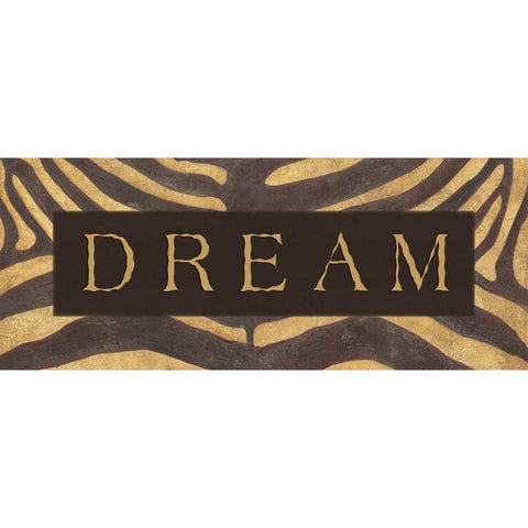 Dream Black Modern Wood Framed Art Print by Marrott, Stephanie