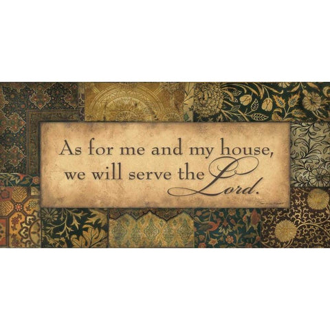 As For Me White Modern Wood Framed Art Print by Marrott, Stephanie