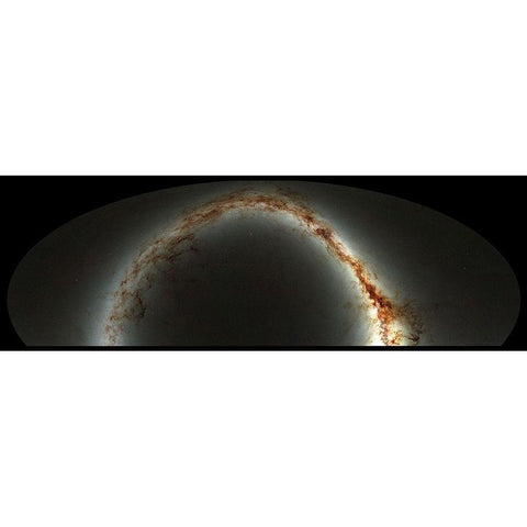 Pan-STARRS Sky Survey Black Modern Wood Framed Art Print by NASA