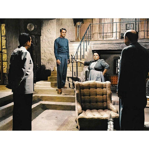 Cary Grant - To Catch A Thief Gold Ornate Wood Framed Art Print with Double Matting by Hollywood Photo Archive