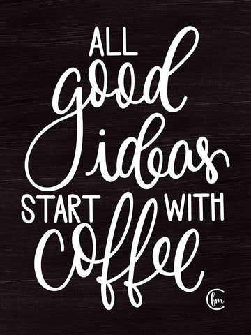 Good Ideas White Modern Wood Framed Art Print with Double Matting by Fearfully Made Creations