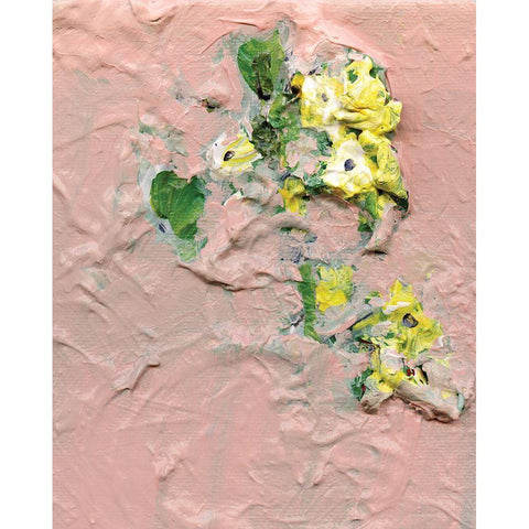 Trampled Beauty Black Modern Wood Framed Art Print by Kamdon Kreations
