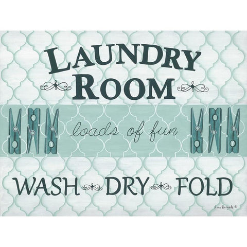 Loads of Fun Black Modern Wood Framed Art Print by Kennedy, Lisa