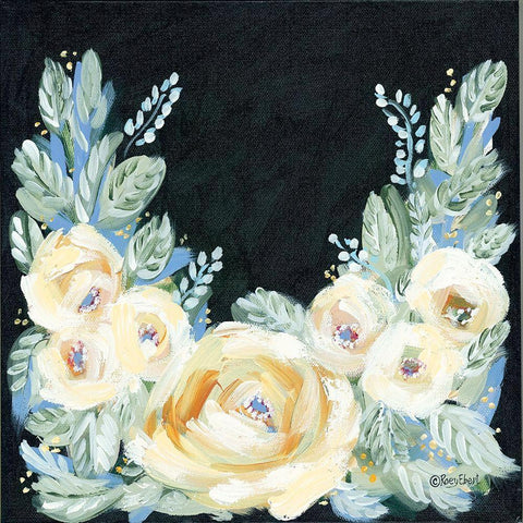 Gather Together II Gold Ornate Wood Framed Art Print with Double Matting by Ebert, Roey