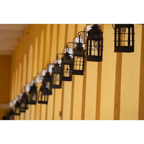 South America-Colombia-Cartagena Las Bovedas-once dungeons Gold Ornate Wood Framed Art Print with Double Matting by Hopkins, Cindy Miller