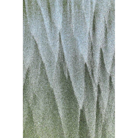 Oregon, Devils Punchbowl SNA Abstract patterns White Modern Wood Framed Art Print by Paulson, Don