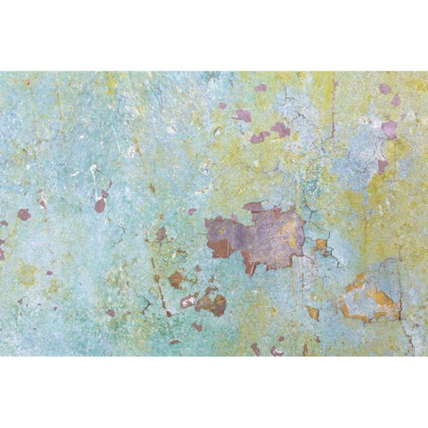 Washington, Fort Hayden Abstract painted wall Black Modern Wood Framed Art Print with Double Matting by Paulson, Don