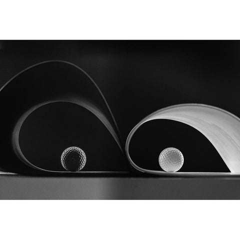 Same-But Diferents Black Modern Wood Framed Art Print by Azevedo, Olavo