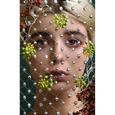 The Maid Of OrleiÂAns V Black Modern Wood Framed Art Print with Double Matting by Naderi, Peyman