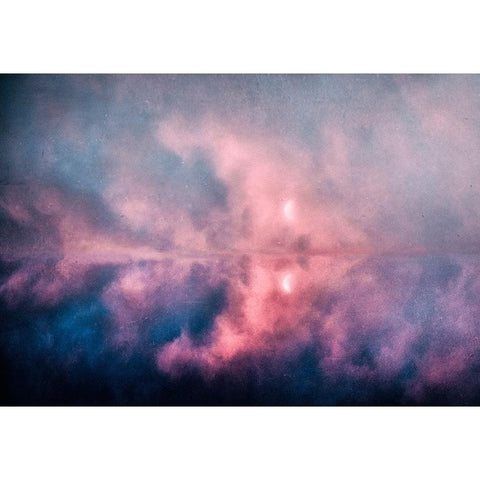 Mystical Moonrise I Black Modern Wood Framed Art Print by Tao, Vitee