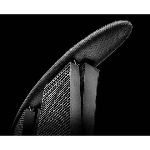 The Boat Black Modern Wood Framed Art Print with Double Matting by Ng, Joseph